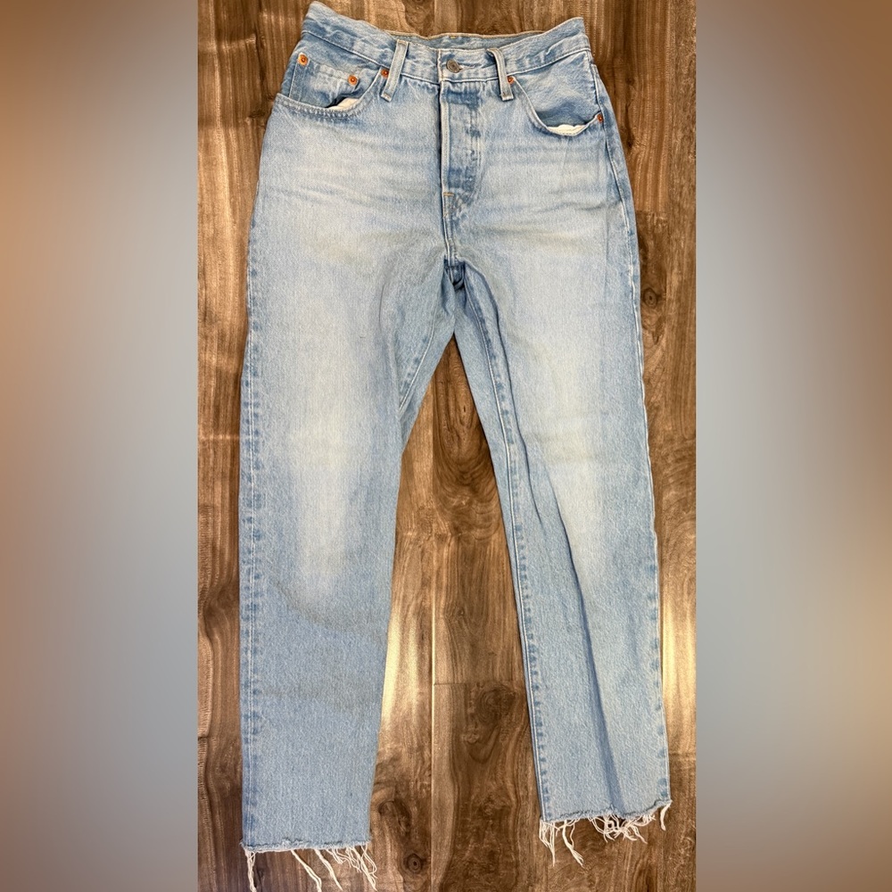 Levi’s Premium 501 Original Fit Button Fly Jeans
